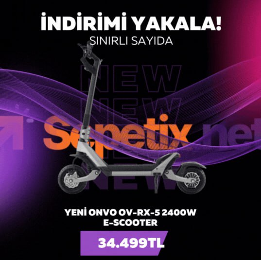 Onvo Scooter Etkinliği